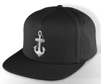Boné Snapback CEZAR BLACK Âncora