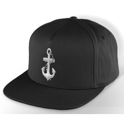 Boné Snapback CEZAR BLACK Âncora